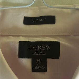 J. Crew Ludlow Shirt in Soft Cream